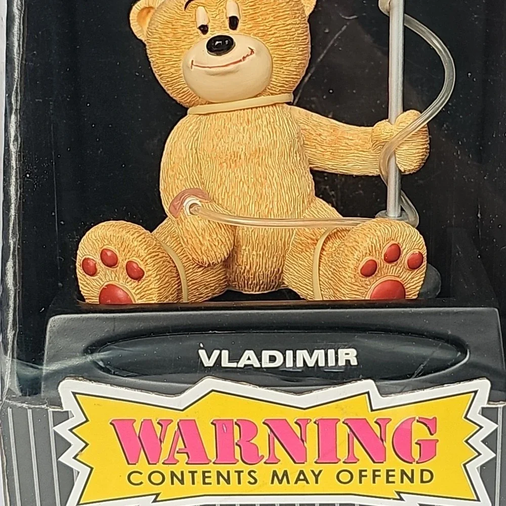 NEW VtgY2K 90s Bad Taste Bear Vladimir Vodka‎ IV Gag Gift Birthday Bachelor 1606